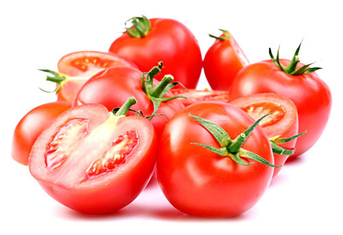 The top quality tomatoes